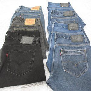 Lot of men's 527 Levi Jeans 34 x 30